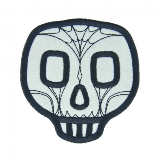 Skull Appliqué Design by RunStitch