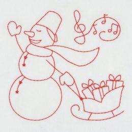 09 - Snowman with Presents