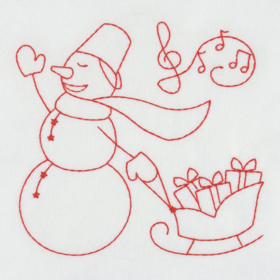 09 - Snowman with Presents