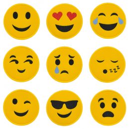 Emoji Smile Applique Collection
